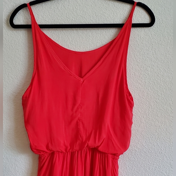 Splendid red kerchief bottom dress. NWOT - Picture 4 of 8